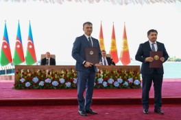 Состоялся обмен документами, подписанными между Азербайджаном и Кыргызстаном-ОБНОВЛЕНО 