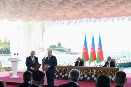 Состоялся обмен документами, подписанными между Азербайджаном и Кыргызстаном-ОБНОВЛЕНО 