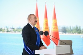 Президенты Азербайджана и Кыргызстана выступили с заявлениями для прессы-ОБНОВЛЕНО 