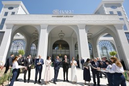 На берегу озера Иссык-Куль состоялось открытие отеля Baku Resort & Spa-ФОТО 