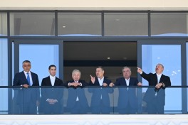 На берегу озера Иссык-Куль состоялось открытие отеля Baku Resort & Spa-ФОТО 