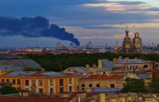 Россия сбила 354 украинских БПЛА, в Санкт-Петербурге, где проходит Международный экономический форум, горит нефтяной терминал — ФОТО 