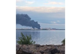 Россия сбила 354 украинских БПЛА, в Санкт-Петербурге, где проходит Международный экономический форум, горит нефтяной терминал — ФОТО 