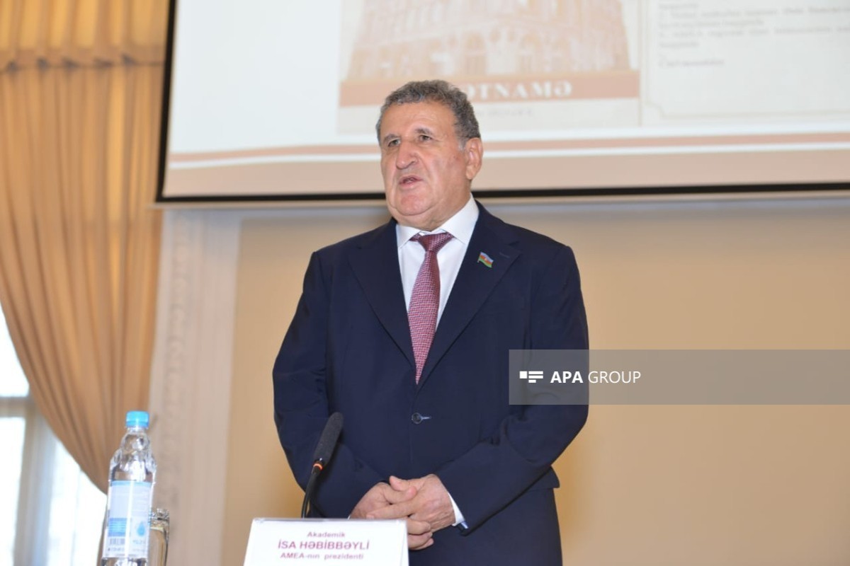 Президент Национальной академии наук Азербайджана, академик Иса Габиббейли