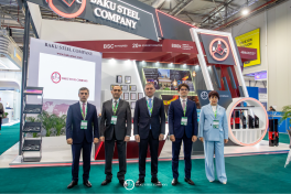 Baku Steel Company на выставке Caspian Oil & Gas 2026 - ФОТО-ВИДЕО 