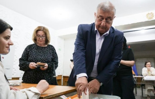 В Армении завершилось голосование на парламентских выборах