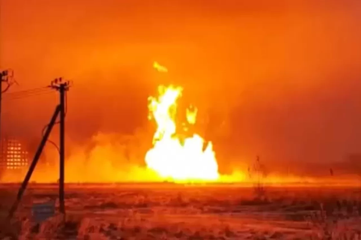 В Дагестане назвали предварительную причину пожара на газопроводе