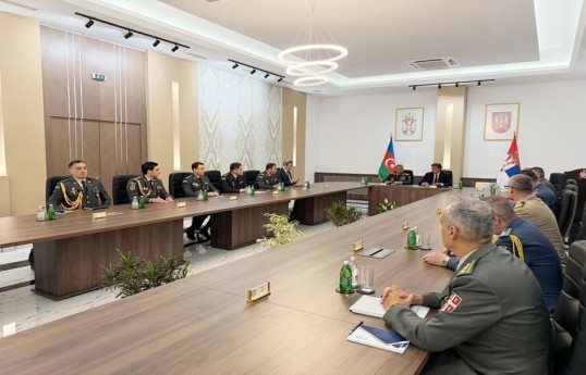 Министр обороны Азербайджана находится с визитом в Сербии