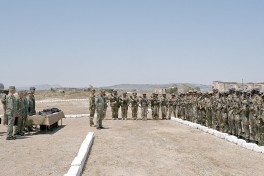 В Каспийском море проводятся тактические учения ВМС Азербайджана  с боевой стрельбой