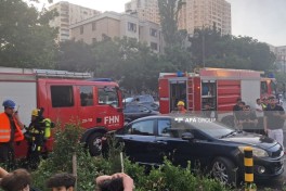 В Баку вспыхнул пожар на объекте - ФОТО, ВИДЕО-ОБНОВЛЕНО 