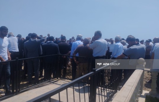 Погибший в результате атаки БПЛА в Азовском море капитан судна похоронен в Нефтчале — ФОТО 