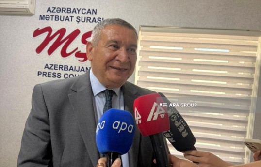 председатель Совета прессы Азербайджана Рашад Меджид