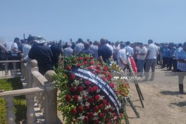 Погибший в результате атаки БПЛА в Азовском море капитан судна похоронен в Нефтчале — ФОТО 
