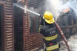 Пожар на объекте в Баку локализован - ОБНОВЛЕНО-1-ФОТО 