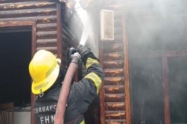 Пожар на объекте в Баку локализован - ОБНОВЛЕНО-1-ФОТО 