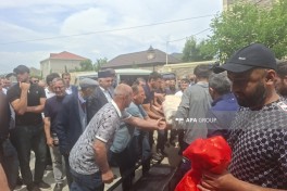Погибший в результате атаки беспилотника на судно в Азовском море Фуад Оруджев похоронен в Хачмазе — ФОТО 