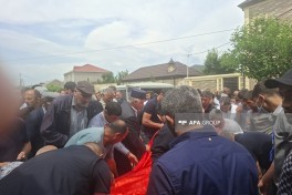 Погибший в результате атаки беспилотника на судно в Азовском море Фуад Оруджев похоронен в Хачмазе — ФОТО 