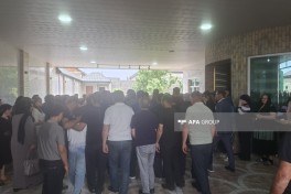Погибший в результате атаки беспилотника на судно в Азовском море Фуад Оруджев похоронен в Хачмазе — ФОТО 