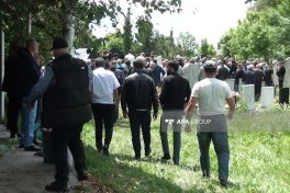 Погибший в результате атаки беспилотника в Азовском море Магомед Алиев похоронен в Загатале -ФОТО 