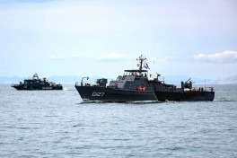В ВМС Азербайджана проведены тактические учения с боевой стрельбой — ВИДЕО 
