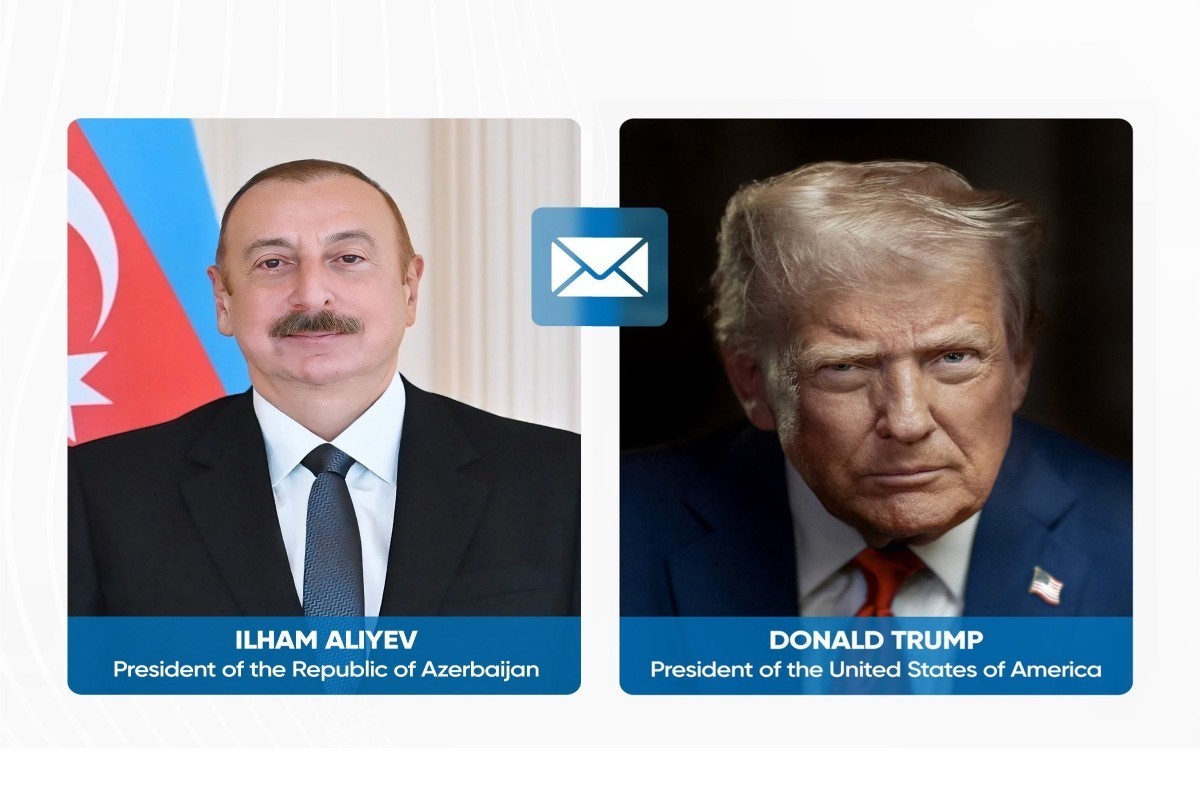 Президент Азербайджана Ильхам Алиев, президент США Дональд Трамп