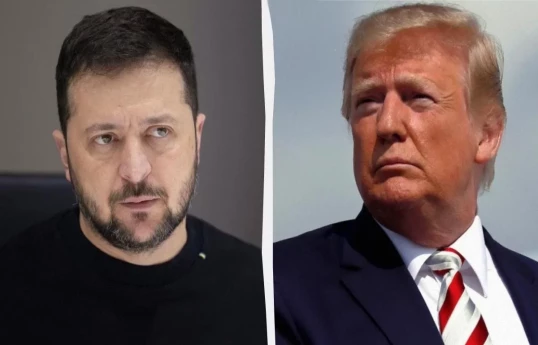 Президент Украины Владимир Зеленский, Президент США Дональд Трамп