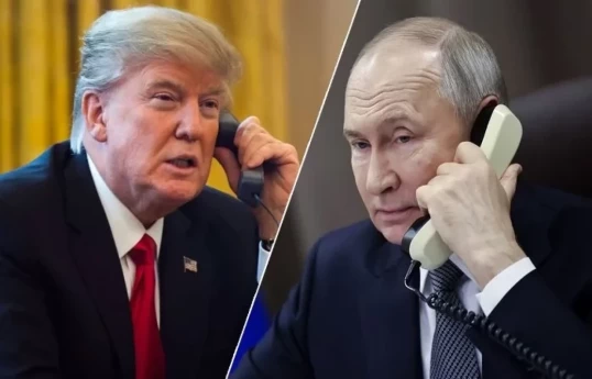 Президент США Дональд Трамп, Президент России Владимир Путин