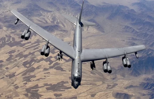В США разбился бомбардировщик B-52