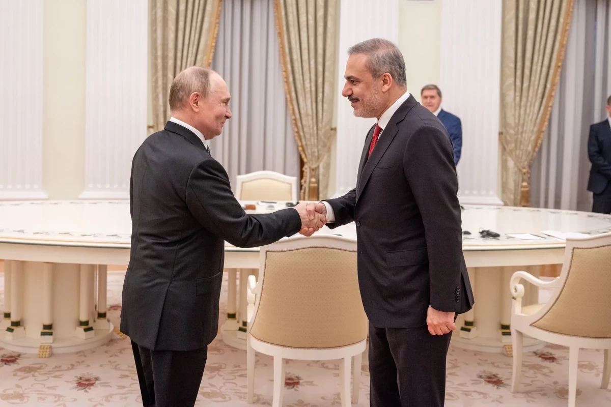 Путин принял Хакана Фидана в Казани