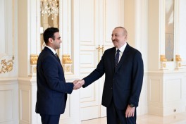 Президент Ильхам Алиев принял члена Палаты представителей Конгресса США