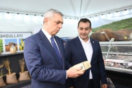В Ходжалы состоялось ознакомление с животноводческим комплексом