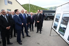В Ходжалы состоялось ознакомление с животноводческим комплексом