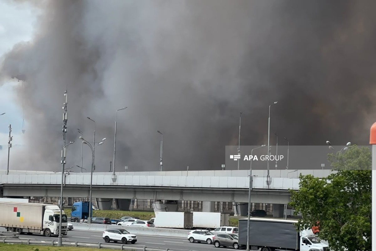 В Москве после атаки украинского беспилотника горит рынок «Садовод»-<span class="red_color">ФОТО