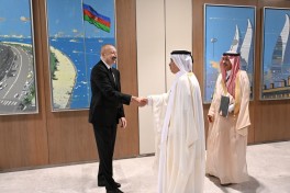 Президент Ильхам Алиев принял делегацию в составе руководителей структур-членов Арабской координационной группы-ФОТО 