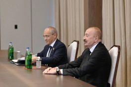 Президент Ильхам Алиев принял делегацию в составе руководителей структур-членов Арабской координационной группы-ФОТО 