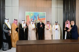 Президент Ильхам Алиев принял делегацию в составе руководителей структур-членов Арабской координационной группы-ФОТО 
