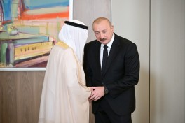 Президент Ильхам Алиев принял делегацию в составе руководителей структур-членов Арабской координационной группы-ФОТО 