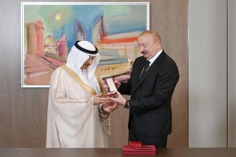 Президент Ильхам Алиев принял делегацию в составе руководителей структур-членов Арабской координационной группы-ФОТО 