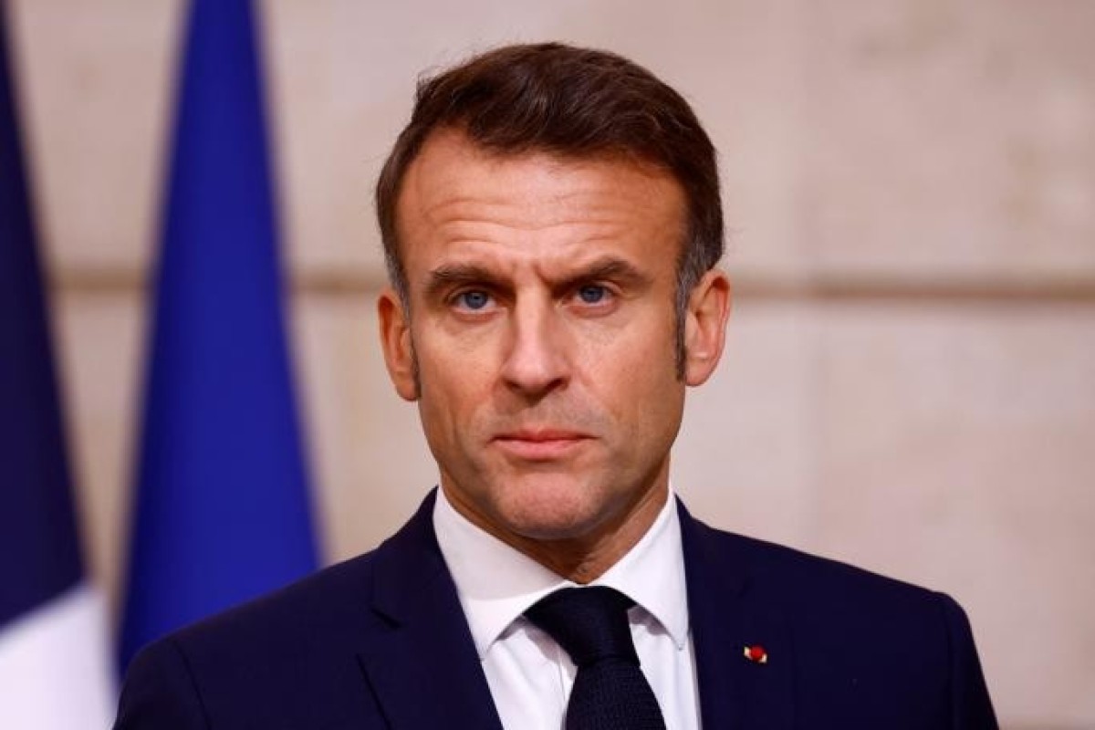 Президент Франции Эмманюэль Макрон