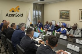 В ЗАО «AzerGold» состоялась встреча с министром планирования, международного сотрудничества и развития Республики Гвинея