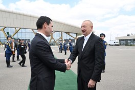 Государственный визит Президента Туркменистана Сердара Бердымухамедова в Азербайджан завершился