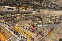 Представители СМИ посетили производственную площадку Airbus в Гамбурге-ФОТО 