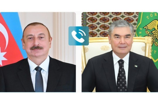 Президент Ильхам Алиев, Гурбангулы Бердымухамедов