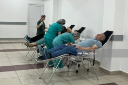 Началась акция по сдаче крови в связи с днем Ашура-ФОТО 