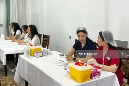 Началась акция по сдаче крови в связи с днем Ашура-ФОТО 