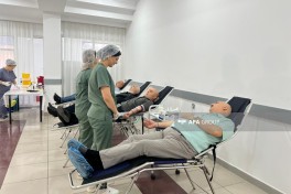 Началась акция по сдаче крови в связи с днем Ашура-ФОТО 