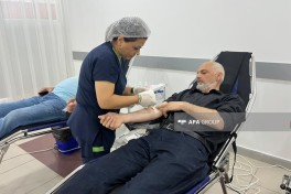 Началась акция по сдаче крови в связи с днем Ашура-ФОТО 