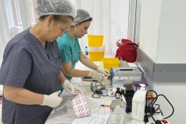 Началась акция по сдаче крови в связи с днем Ашура-ФОТО 