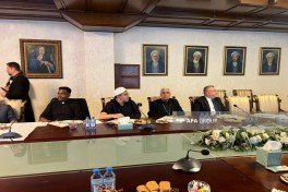 Руководители религиозных конфессий приняли участие в акции по сдаче крови в связи с днем Ашура-ФОТО 