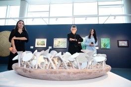 Лейла Алиева встретилась с руководителем Ватиканской апостольской библиотеки и Апостольского архива-ФОТО 